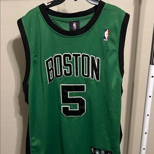 Green Boston Basketball Jersey